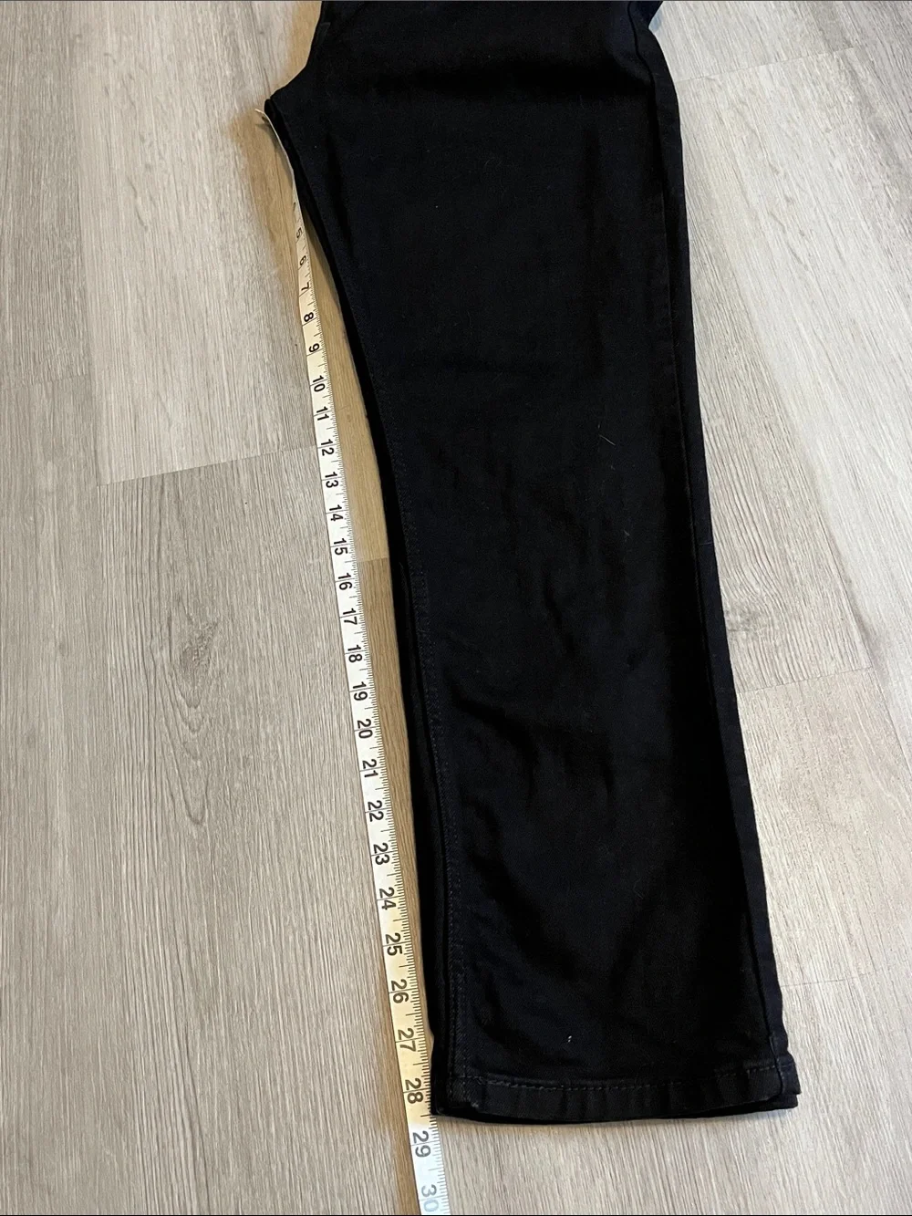 Levi's Black Straight-Leg Jeans